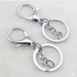 LG101 Bluster Keychain Ring Silver 12 pcs pack