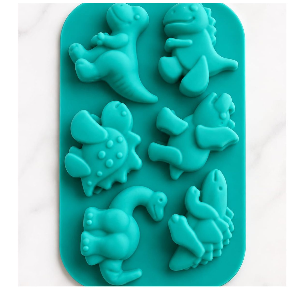 Lagecy Resin art (76) Dainosar 6 Cavity Mould - Image 1