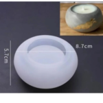 LE16 Big Round Tealight Mould