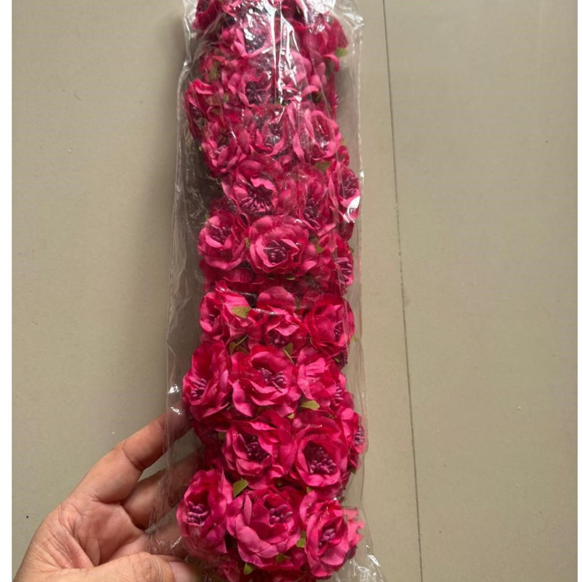 Untitled design (93) Artificial Flower Dark Pink (60pcs) - Image 1